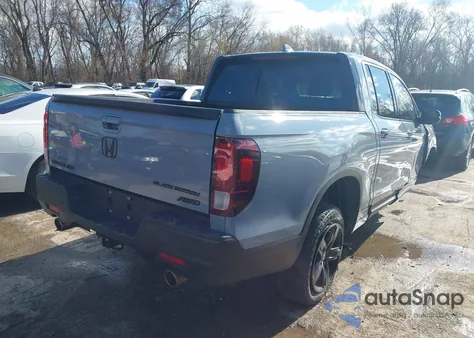 2023 Honda Ridgeline Black Edition из США, поврежденный, VIN 5FPYK3F85PB004656